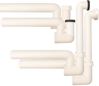 HL 136N Сифон с прочисткой, с запахозапирающим устройством, DN40