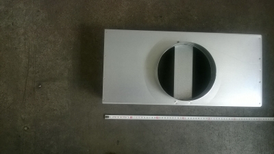 Baxi Короб вытяжки в сборе D=160