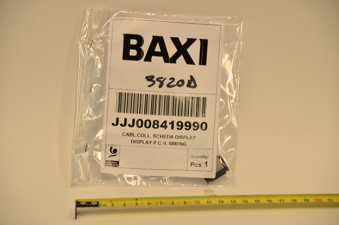   Baxi Провод электрический (шлейф) дисплея с коннекторами от разъема Х30  