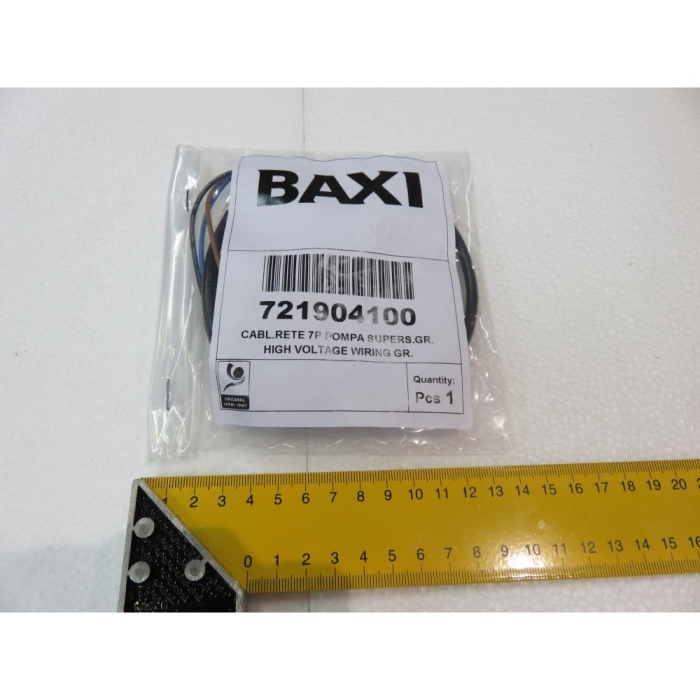   Baxi Проводка электрическая высоковольтная (Разъем платы Х2 - к насосу, питающие провода)  