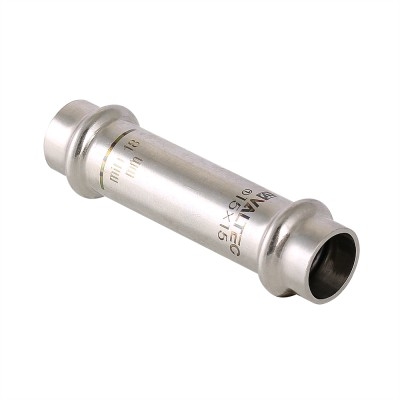 Valtec Муфта надвижная нерж. сталь 28х28  