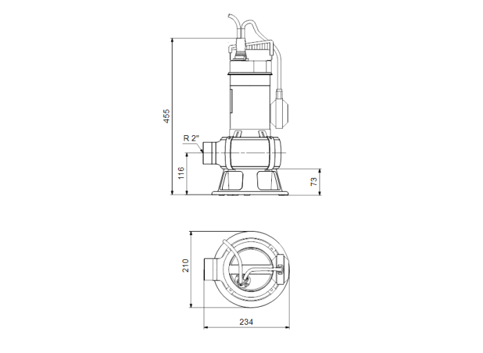 Дренажный насос Grundfos Unilift AP50B.50.11.A1.V  