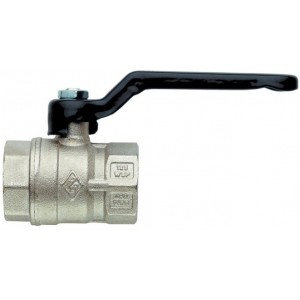 Rubinetterie Bresciane Полнопроходной латунный шаровый кран ВН/ВН резьба 2, рычаг