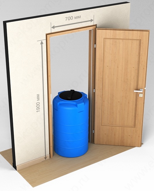 Ёмкость для воды Экопром T 200л  