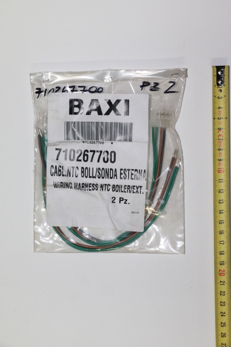   Baxi Кабель от Х21 к колодке на датчик бойлера и термостат наружного воздуха  