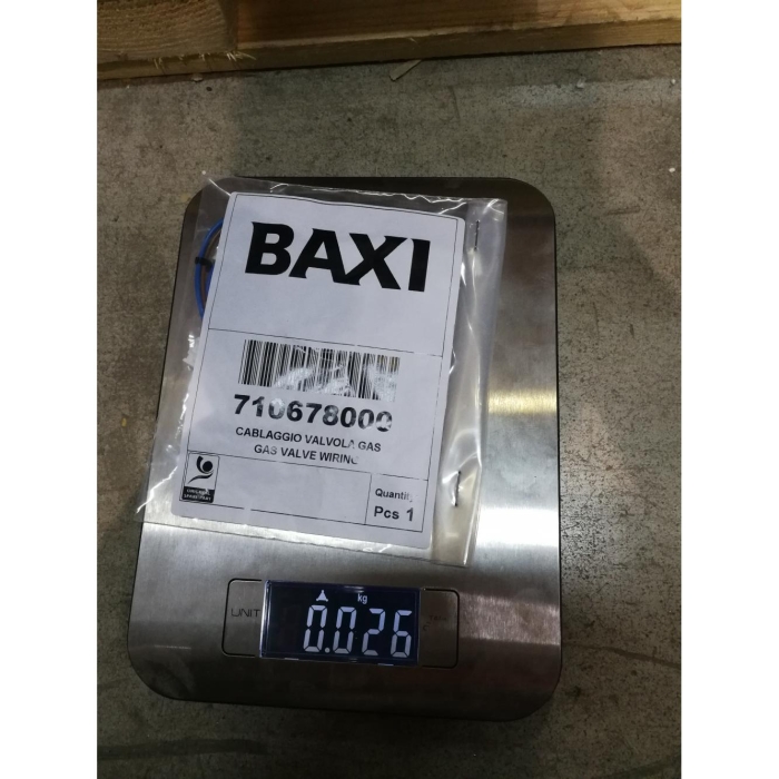 Baxi Проводка электрическая высоковольтная газ. клапана (Разъем Х1) (710678000)  