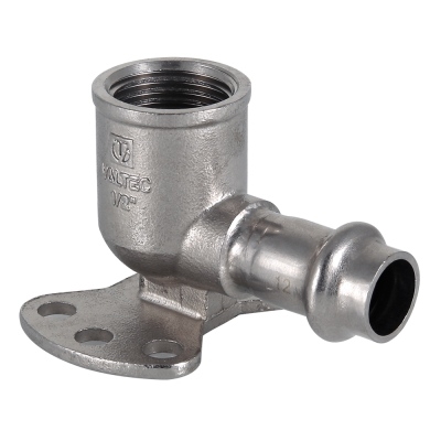 Valtec Водорозетка нерж. сталь 15х1/2"  