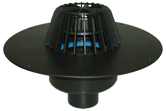 HL62F/2 Кровельная воронка с корпусом из ПП  