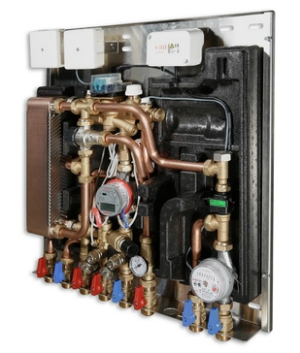 Valtec Кв. станц. с функц. приготовл. ГВ (без рецирк.), т/сч-1,5 куб.м/час.  