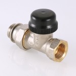 Valtec Клапан термостатический для радиатора прямой с преднастройкой (KV 0,1-0,6) 1/2  