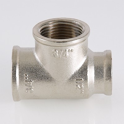 Valtec Тройник переходной 3/4х3/4х1/2 вн.-вн.-вн.  