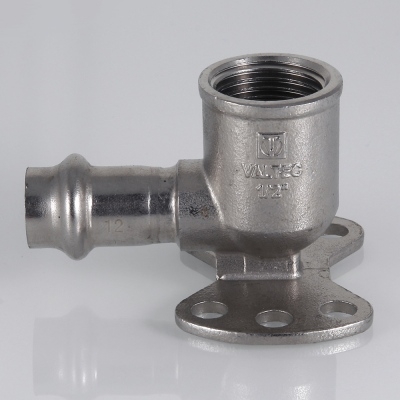 Valtec Водорозетка нерж. сталь 18х1/2  