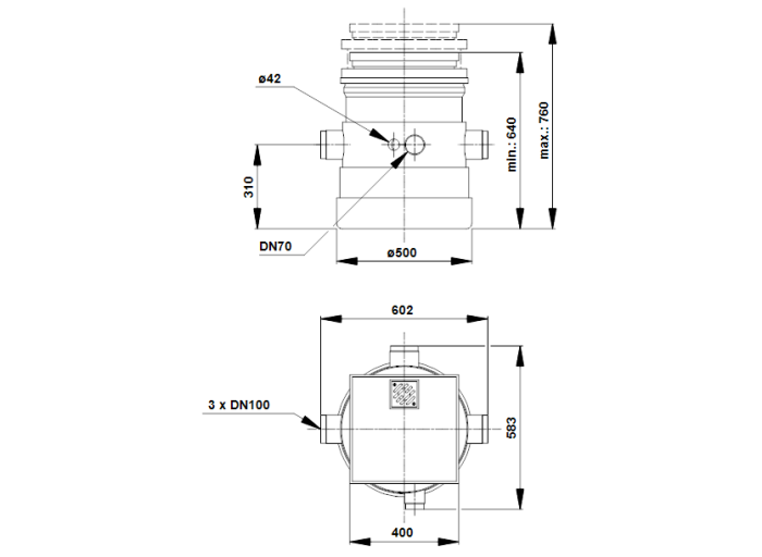 Grundfos Liftaway B для насоса AP  