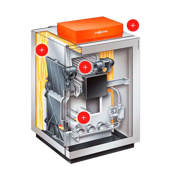 Газовый котел Viessmann Vitogas 100 GS1D 35  