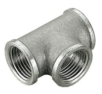 Stout Тройник ВВ никелированный 1