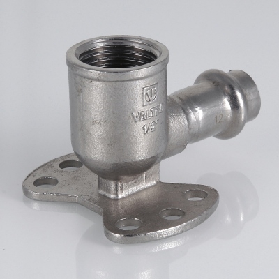 Valtec Водорозетка нерж. сталь 22х1/2  