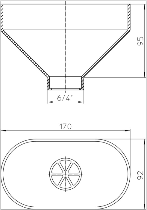 HL 20 Капельная воронка  