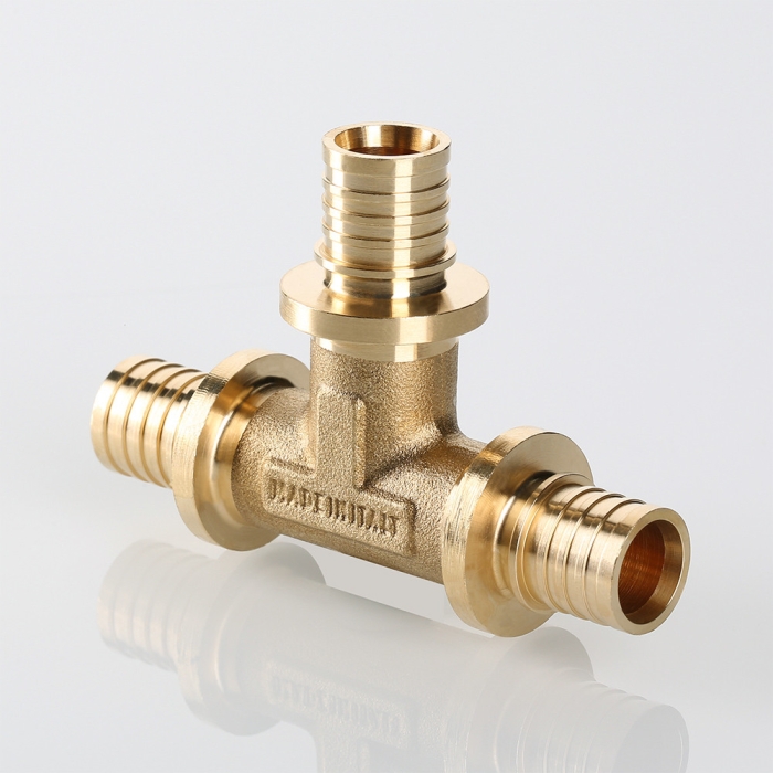 Valtec VTm.431.BG.252525 Тройник надвижной 25(3,5) х 25(3,5) х 25(3,5)  