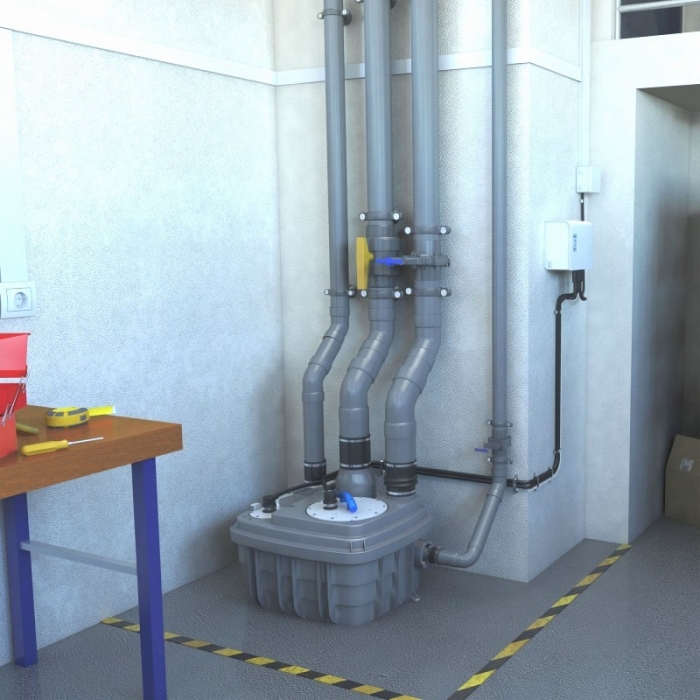 Канализационная установка SFA SANICUBIC 1 VX  