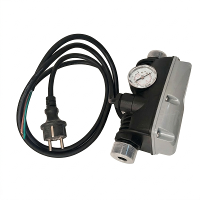 Контроллер (реле) давления-автомат Aquatechnica BOREAS Home (комплект кабель с вилкой)