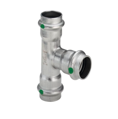 Viega Тройник пресс 28х22х28 нерж.