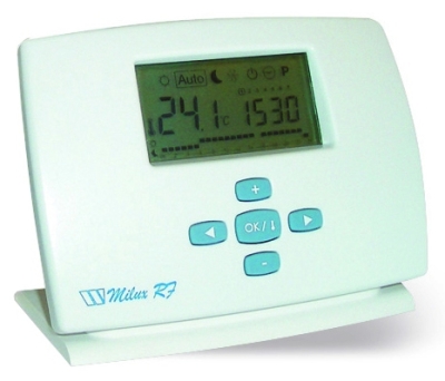 Watts Эл. радиотермостат Milux-RF weekly с ЖК програм.