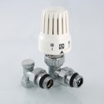 Valtec Комплект терморег-го оборуд-я д/рад., угловой 1/2 (термост-ая головка, термостат-й клапан, запорный  