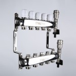 Коллектор Valtec Коллекторная группа НЕРЖ, в сборе, 1х8 вых. Евроконус 3/4  