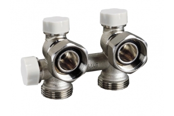 Luxor Блок для однотрубной системы угловой M 174 (3/4 EK)