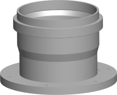 Wolf Дымоход Адаптер DN160x160x160/225 мм, для режима подачи воздуха из атмосферы, MGK