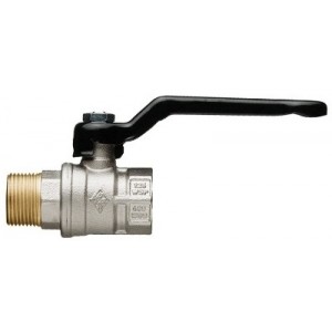 Rubinetterie Bresciane Полнопроходной латунный шаровый кран ВН/НАР резьба 1 1/4, рычаг