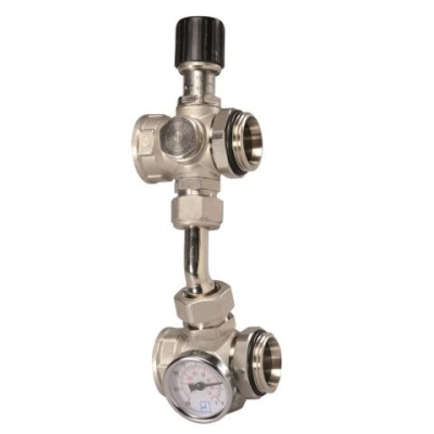 Luxor Вентиль байпасный для группы GM1192 с термометром