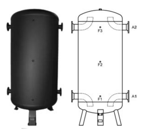 Буферная ёмкость Meibes KWP 300 (специальная изоляция Elastomer)