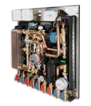 Valtec Кв. станц. с функц. приготовл. ГВ (с рецирк.), т/сч-1,5 куб.м/час.  