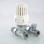 Valtec Комплект терморег-го оборуд-я д/рад., прямой 1/2 (термост-ая головка, термостат-й клапан, запорный  