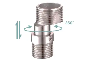 Эксцентрик телескопический для смесителя 3/4 DK, DK-394A-25