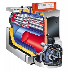 Комбинированный котёл Viessmann Vitoplex 200 900  
