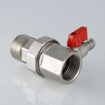 Valtec Сгон отсекатель с дренажом 1 вн-нар.  