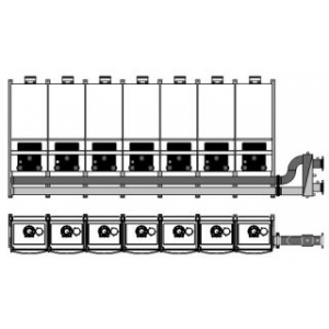 Buderus Каскадный блок для 8 котлов для GB162/ZBR TL8, без гидрострелки  