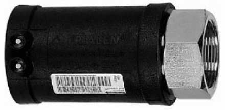 Rehau Эл.-сварная муфта с внутр. резьбой из латуни, 40-1 1/2"  