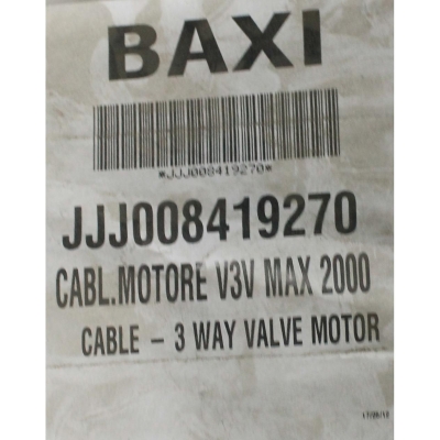 Baxi Проводка электрическая: мотор трехходового клапана (8511810)