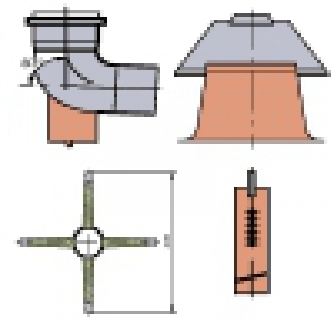 Viessmann Базисный эл-т для монтажа в шахте, D=110  