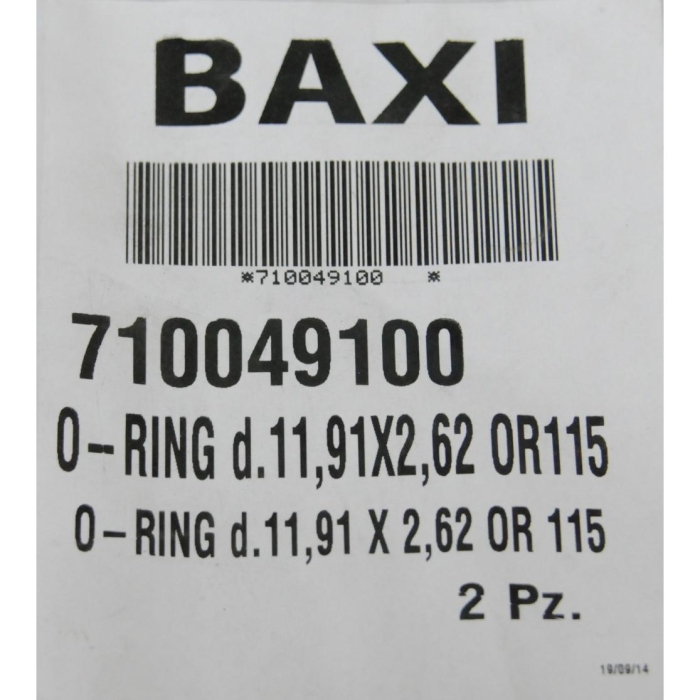   Baxi Уплотнение кольцевая 11,91X2,62OR115(pz10)  