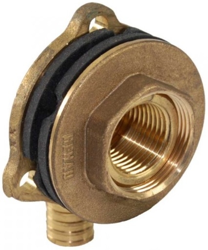 Rehau Угольник для подсоединения сливного бачка 16-Rp1/2 RX  