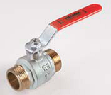 Шаровой клапан MISTRAL с пластиф. рукояткой н/н 1/2