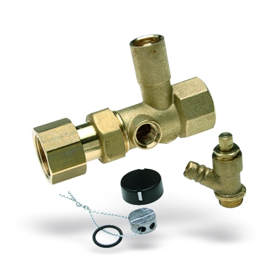 Watts Отсечной вентиль KAV со сливным краном 1