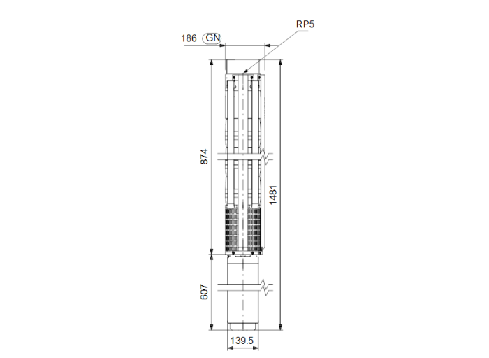 Скважинный насос Grundfos SP 77-3B (380В) SD  