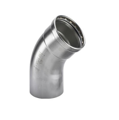 Viega Угол-вставка пресс 108 45 нерж.