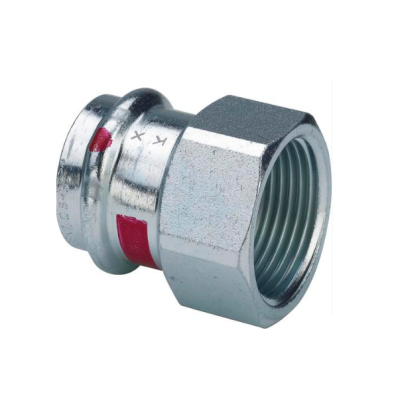 Viega Муфта пресс-В 35х3/4 оцинк.