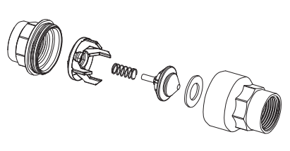 Rubinetterie Bresciane Полнопроходной обратный клапан 1 PN25  